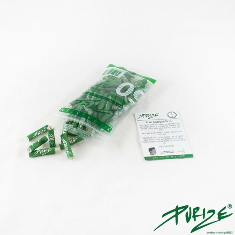 Purize - Filtri Ai Carboni Attivi - Verde - Extra Slim 6mm