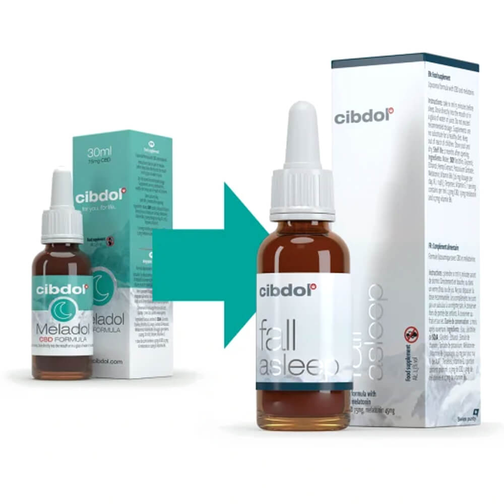 Cibdol Meladol Liposomal Melatonina CBD Oil (30ml)