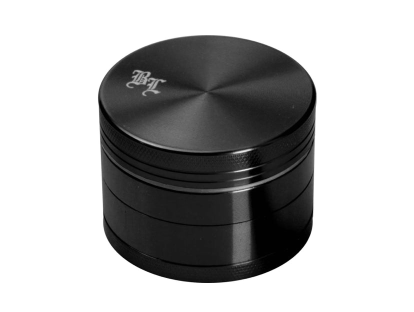 GRINDER IN ALLUMINIO BLACK LEAF 4PZ VARI COLORI  @50mm CON SCATOLA REGALO