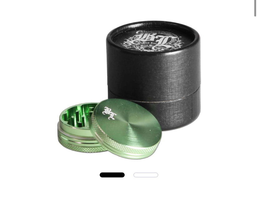 GRINDER IN ALLUMINIO BLACK LEAF  VARI COLORI CON SCATOLA 40mm@