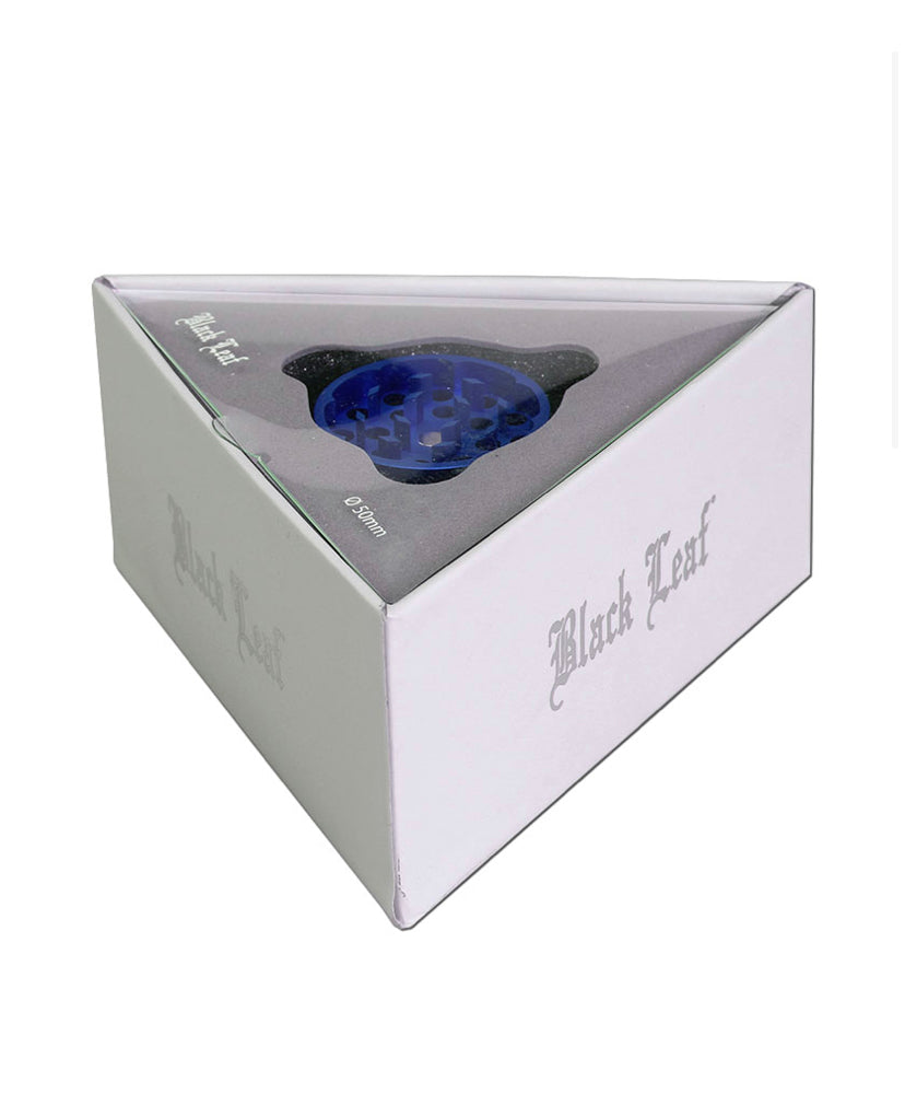 GRINDER “GLASSATO BLU” BLACK LEAF 4PZ