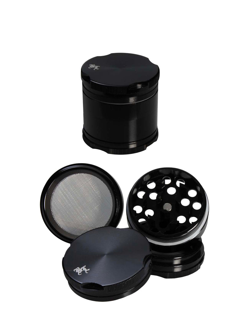 GRINDER “NEW EDGE”VARI COLORI BLACK LEAF @53MM