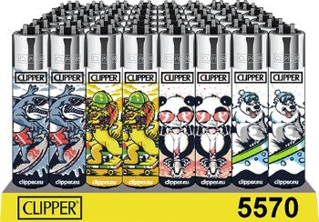 CLIPPER LIGHTERS - FUNSPORT ANIMALS