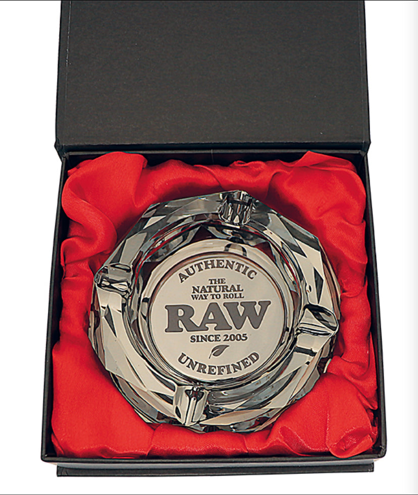 RAW POSACENERE DI CRISTALLO THE DARKSIDE GLASS ASHTRAY