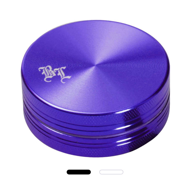 GRINDER IN ALLUMINIO BLACK LEAF  VARI COLORI CON SCATOLA 40mm@