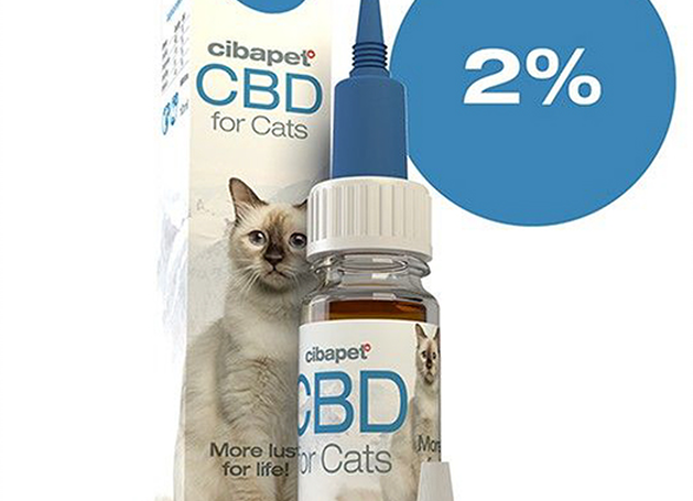 OIL CBD PER GATTI 2%