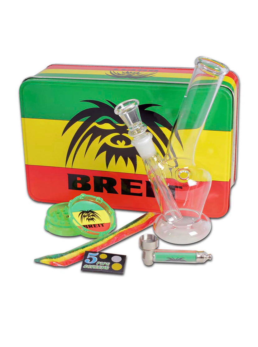 SET MINI BONG GRINDER E PIPA BREIT