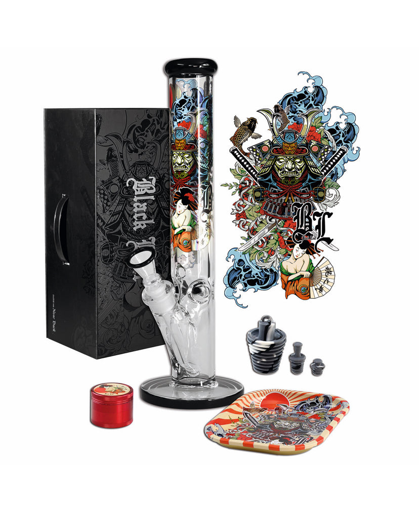 BONG ICE GEISHA SET BONG VASSOIO GRINDER