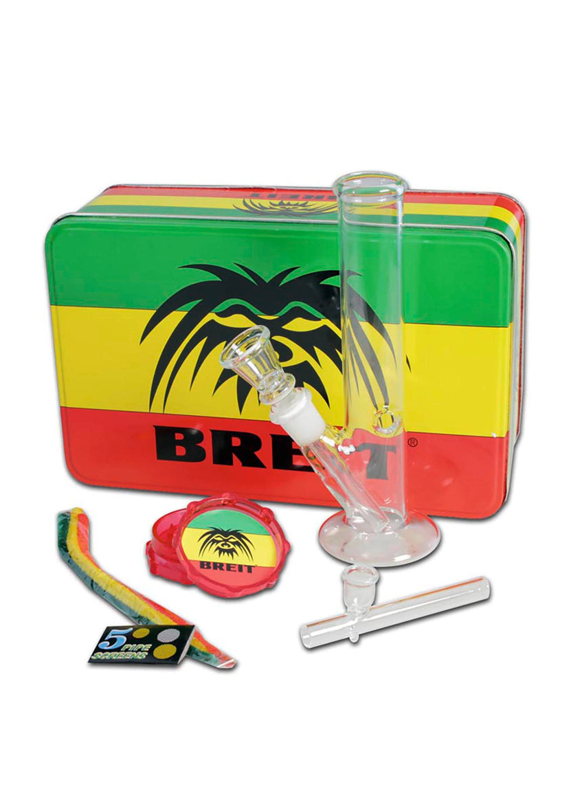 SET MINI BONG GRINDER E PIPA BREIT