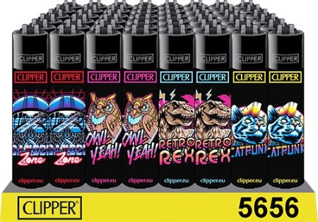 CLIPPER LIGHTERS -RETRO WAVE