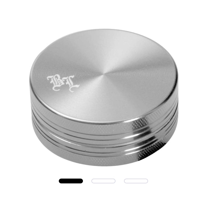 GRINDER IN ALLUMINIO BLACK LEAF  VARI COLORI CON SCATOLA 40mm@