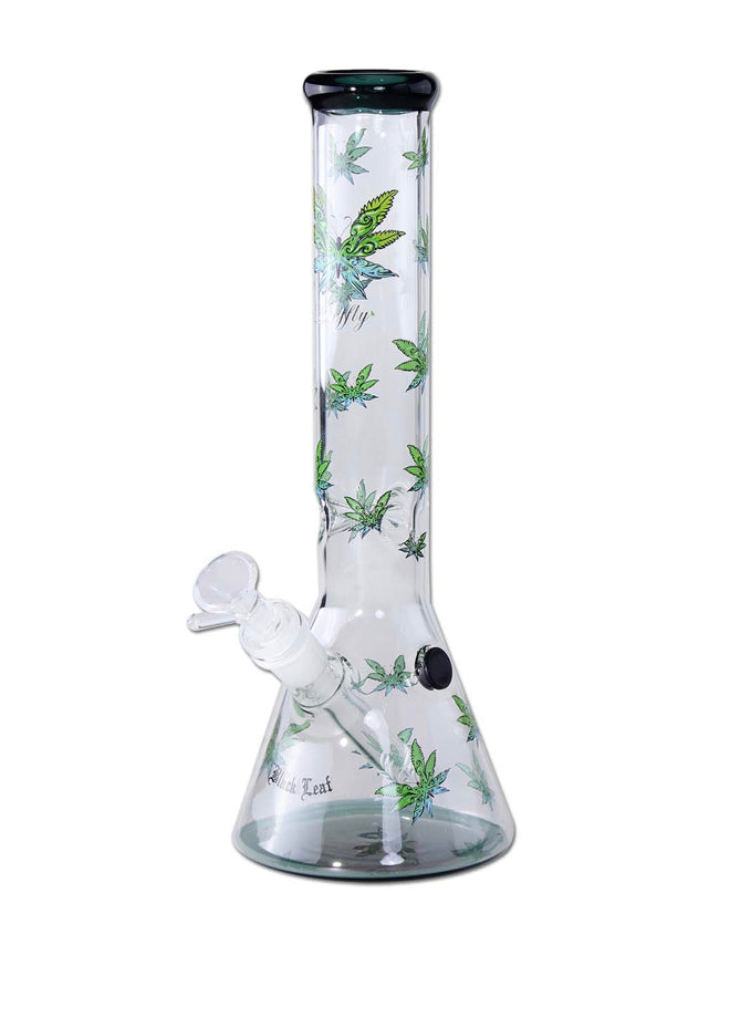 Black Leaf Leaffly Beaker Bong Ice