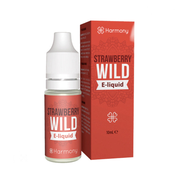 STRAWBERRY WILD - HARMONY - E-LIQUID CBD