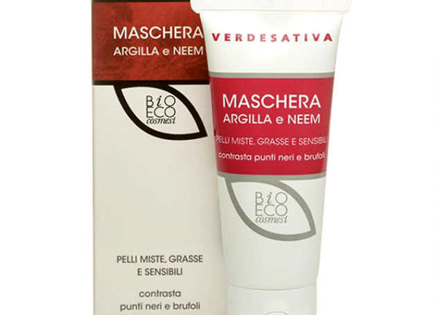 Maschera Viso Argilla e Nee