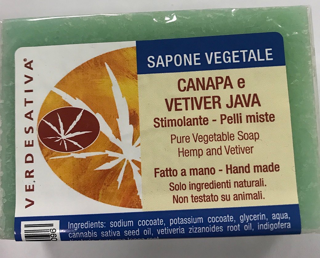 Sapone alla canapa