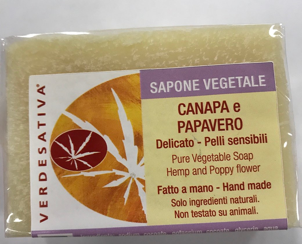 Sapone alla canapa