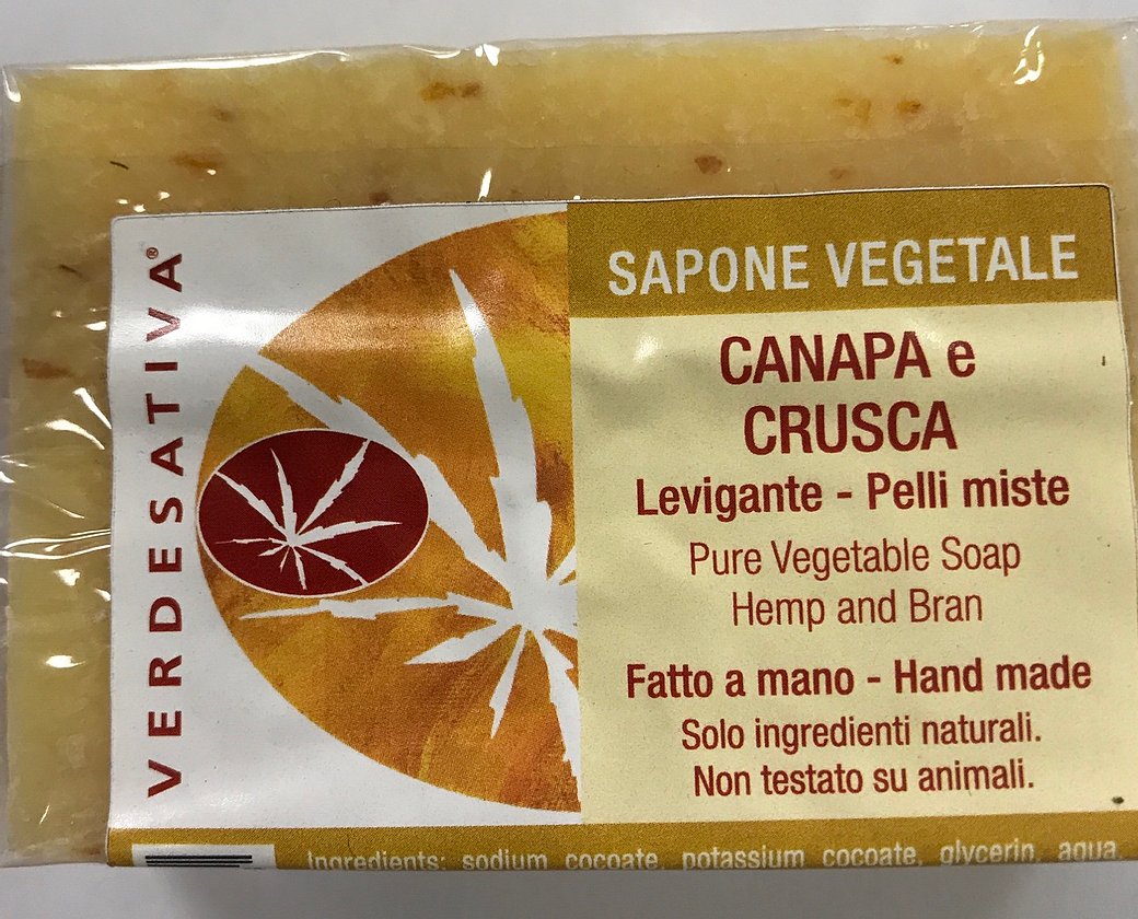 Sapone alla canapa