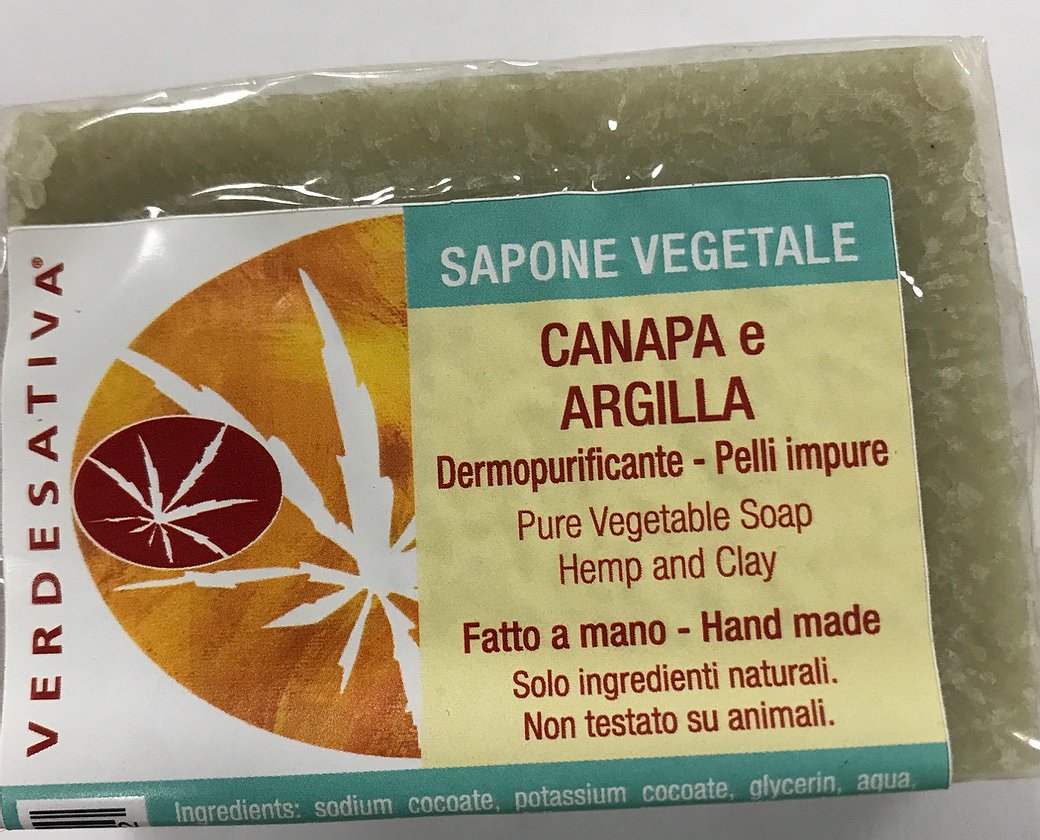 Sapone alla canapa